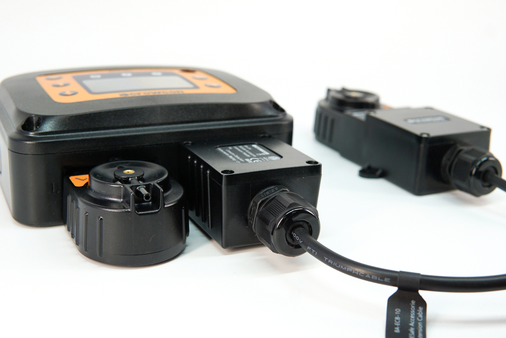 Side View BE Safe with Dual Sensors Remote Cable