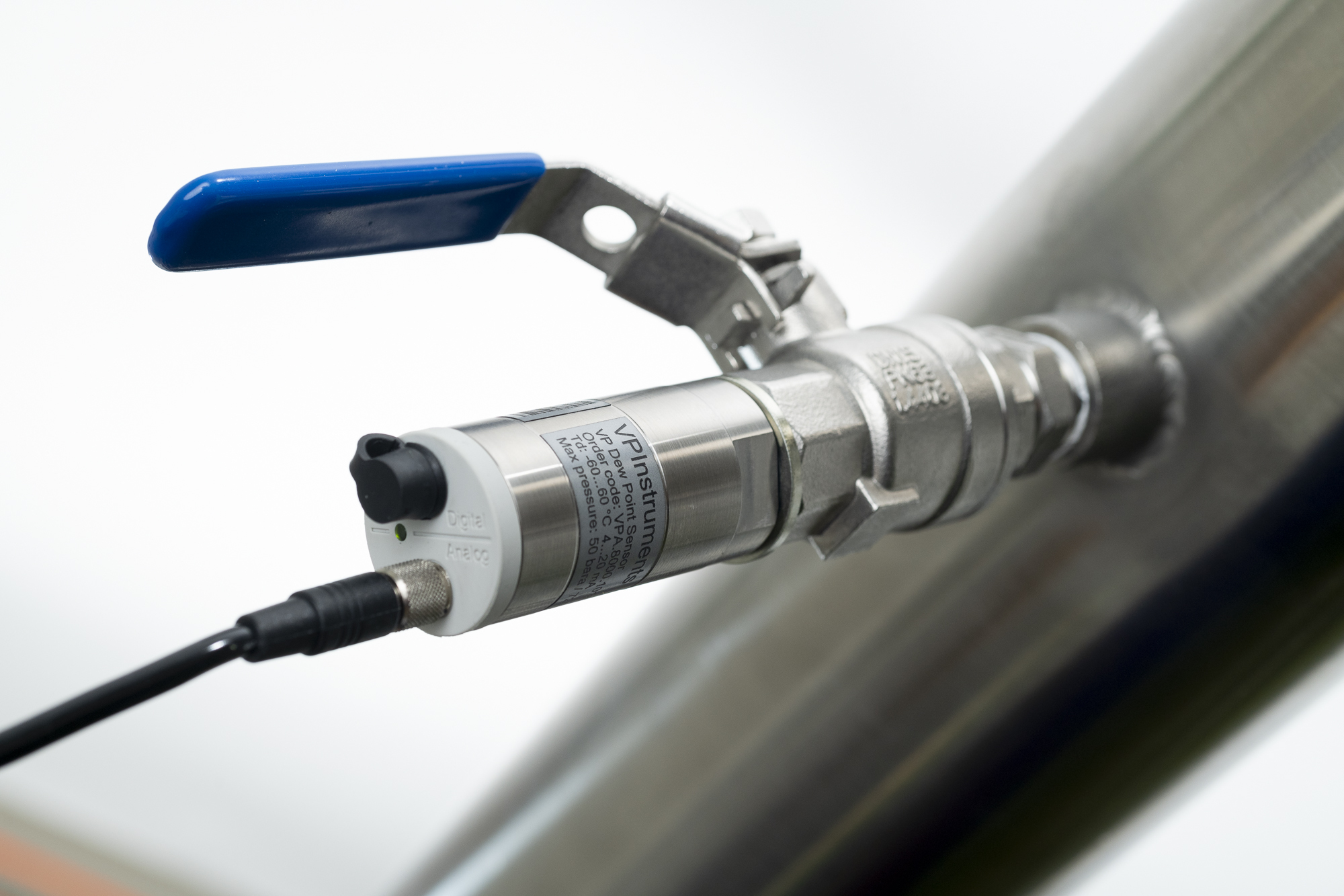 VP Dew Point Sensor installed