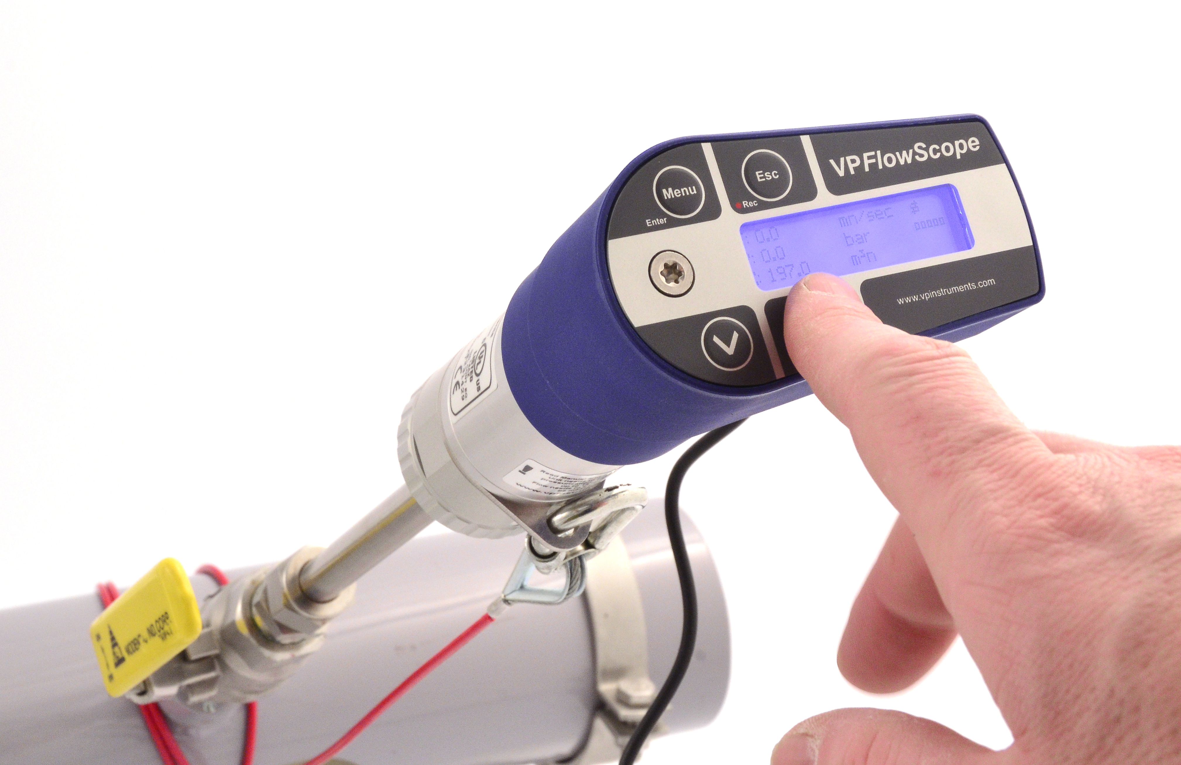 VP Flow Scope DP with hand