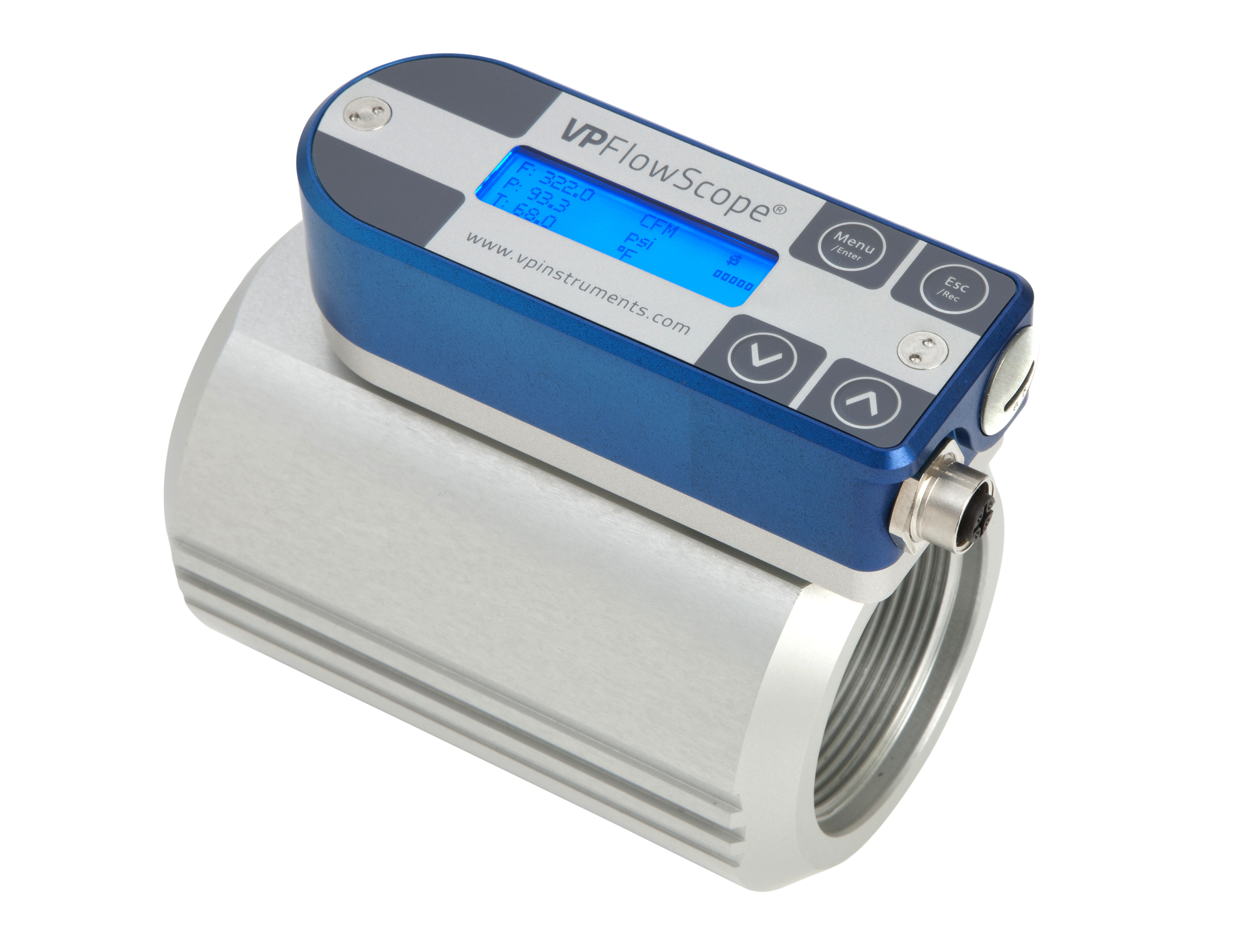 VP Flow Scope In line 2 inch with display