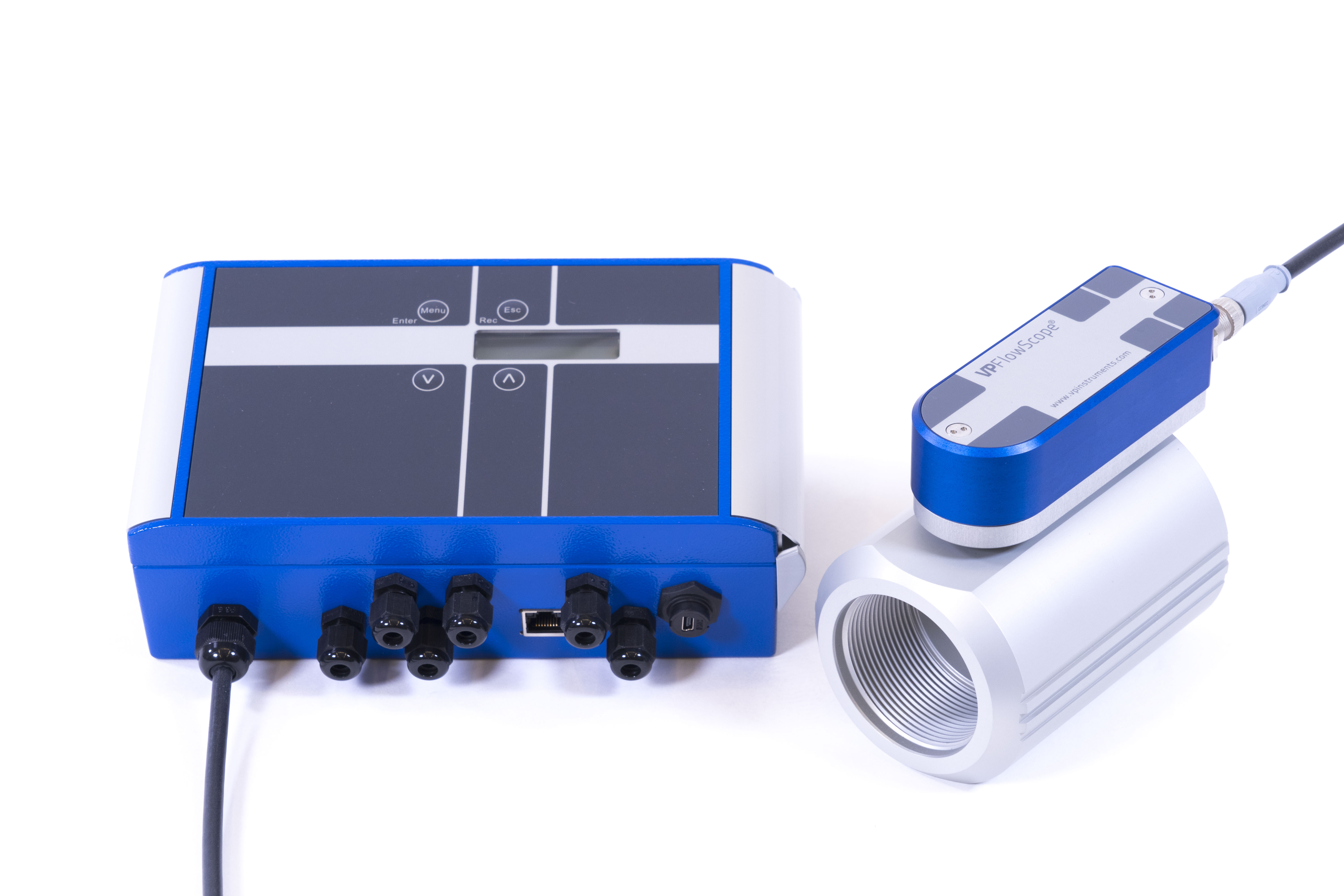 VP Flow Terminal with VP Flow Scope In line