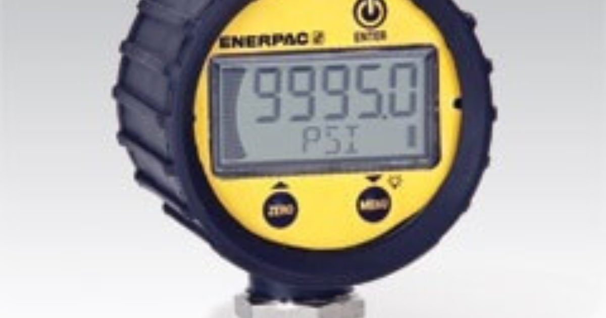 Enerpac DGR Series Digital Hydraulic Pressure Gauges