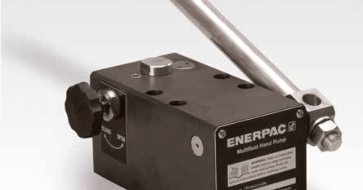 Enerpac MPSeries, Multifluid Hand Pumps