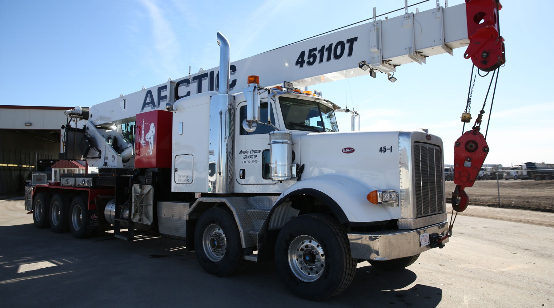A white crane from Arctic Crane A white crane from Arctic Crane